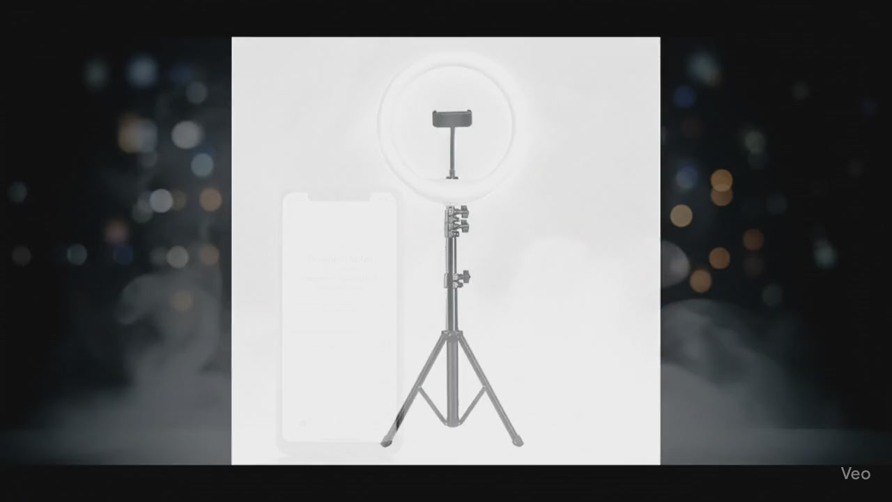 10 Inches Big RGB LED Ring Light for Camera, Phone YouTube Video Shooting and Makeup,