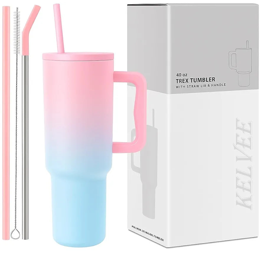 NARUIA 1200 ml Stainless Steel Insulated Tumbler, Water Mug with Spill-Proof