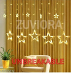 Jhalar star 6+6 cotton LED string light -warm white