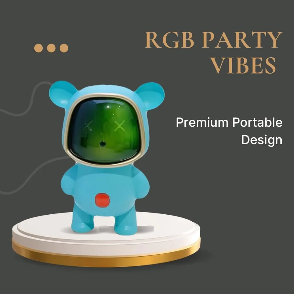 AuraEdge AstroBear RGB Bass Speaker – Assorted Colours