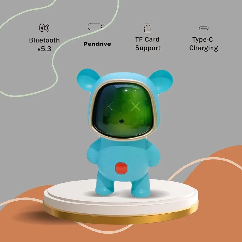 AuraEdge AstroBear RGB Bass Speaker – Assorted Colours