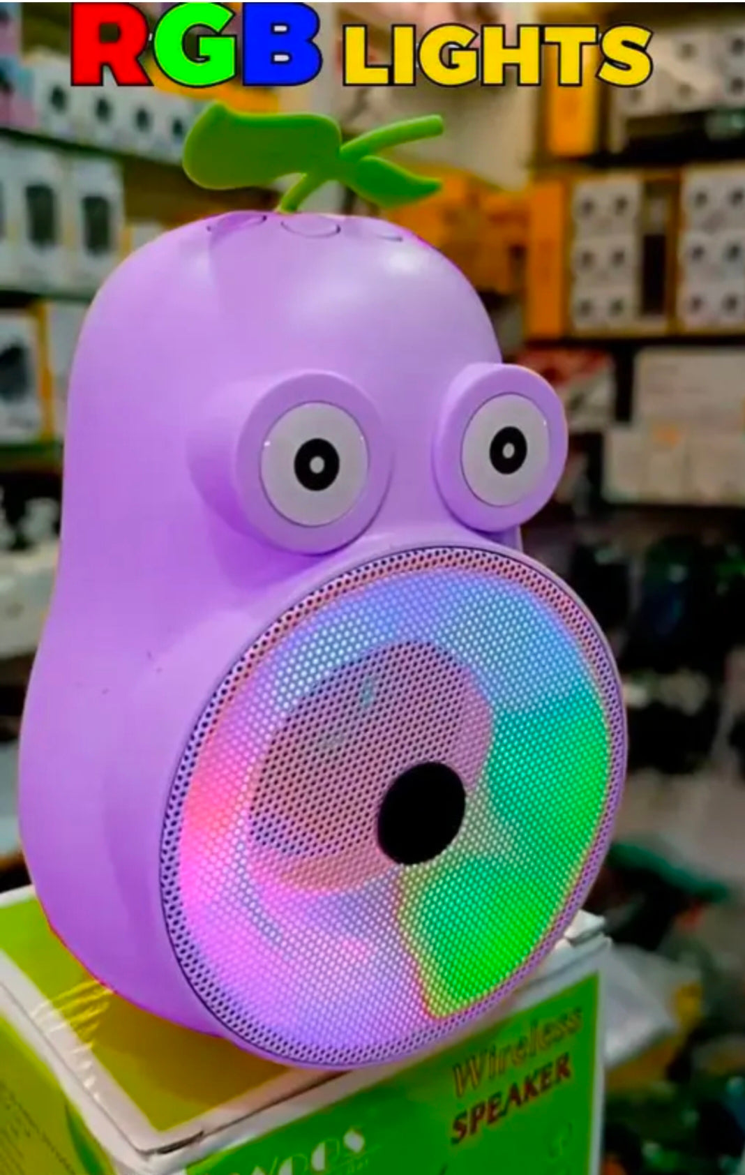 Bluetooth Speaker Thunder Bass DJ Sound Portable Home Audio Line in TV Supported USB FM AUX TF Connectivity Cable Waterproof Mini