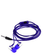 N2N wired headphone& earphone blue