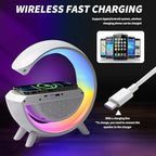 JELLIFY New Wireless G Speaker Charger with Desk Lamp Bedside Night Light Smart Light Sound