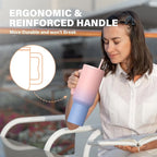 NARUIA 1200 ml Stainless Steel Insulated Tumbler, Water Mug with Spill-Proof