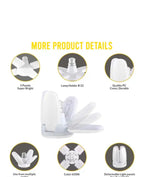 Buy 2 get 1 free fan shape LED bulb ceiling pack of 3