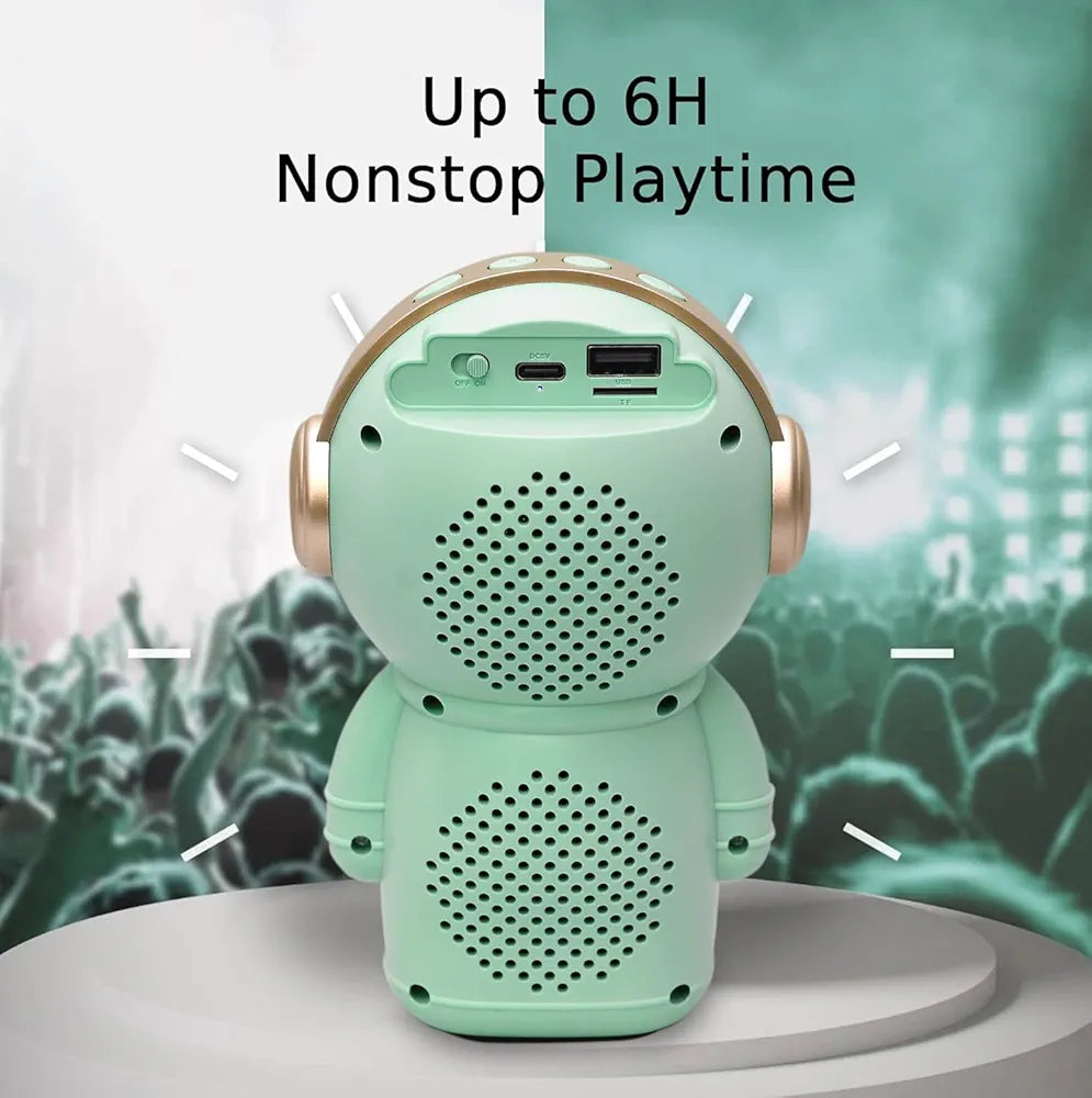 VA M6 Bluetooth Portable Speaker with Thunder