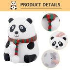 Rechargeable Silicoone Panda Night Light for Kids | 7-Colur LED Changing Lamp |Adorable Room Decor