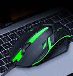 Gaming Mouse, 3 Buttons RGB Light Sports Design for Laptops & PC Wired Optical Gaming Mouse