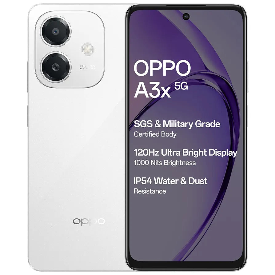 OPPO A3X 5G 4GB 128GB Starlight White