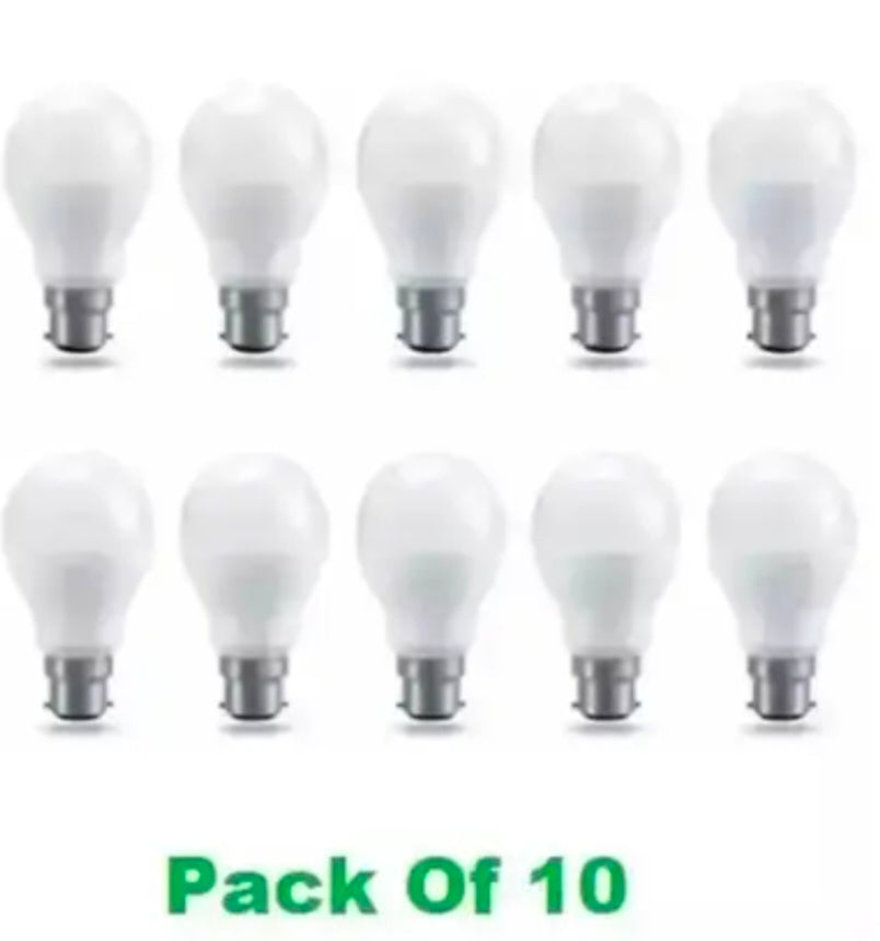Wonderful LED bulb pack of 8 & 2 free watt 9