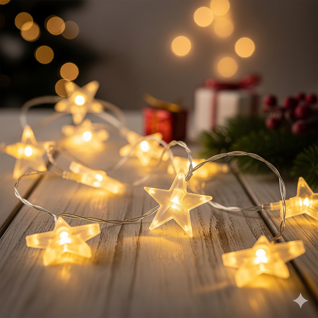 Mini star string LED light